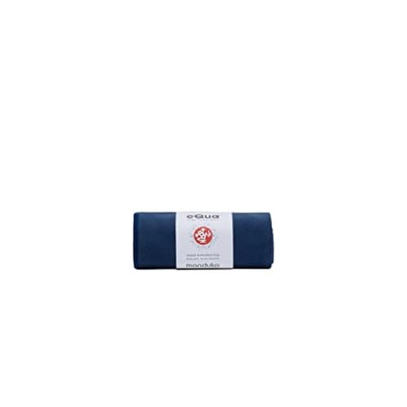 Manduka eQua Hot Yoga Mat Towel - 72" | Instant Moisture Activated Grip | Ultra Soft Microfiber | Quick Dry, Daily Use Ready | Lightweight, Travel Friendly Mat Layer