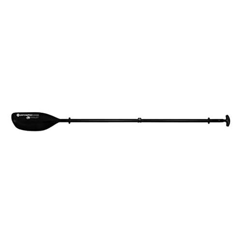 Perception Kayaks Outlaw 3-Piece Kayak Paddle | SUP - Kayak Convertible | Nylon Blade | Aluminum Shaft (90.5 in), Black (8080064)
