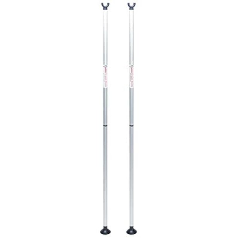 Tourna Single Sticks for Tennis, Portable Design, Chrome