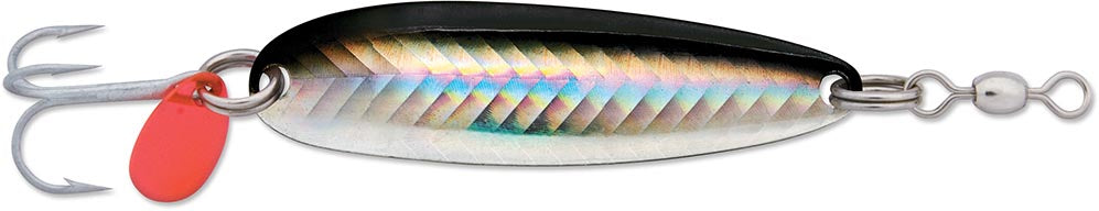 Versatile Fishing Spoon Lure with Treble Hook for Freshwater & Saltwater
