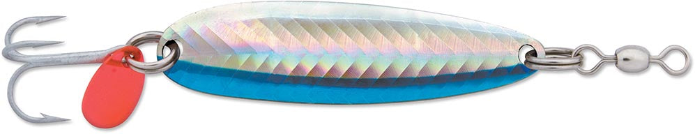 Versatile Fishing Spoon Lure with Treble Hook for Freshwater & Saltwater
