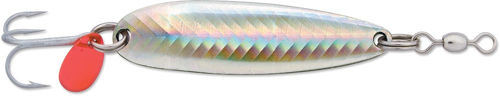 Versatile Fishing Spoon Lure with Treble Hook for Freshwater & Saltwater