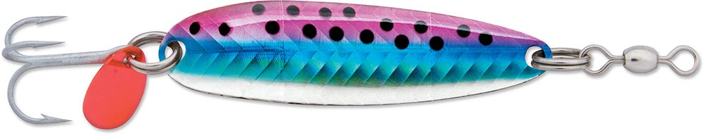 Versatile Fishing Spoon Lure with Treble Hook for Freshwater & Saltwater