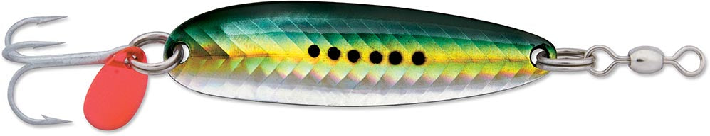 Versatile Fishing Spoon Lure with Treble Hook for Freshwater & Saltwater