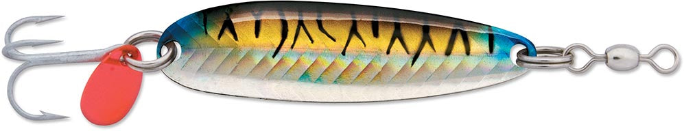 Versatile Fishing Spoon Lure with Treble Hook for Freshwater & Saltwater