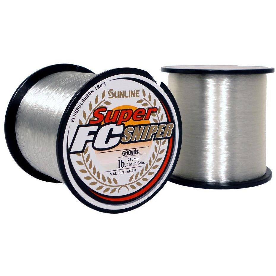 Fluorocarbon Fishing Line 660 Yards - Clear, 7-20lb Test for Bass & Finesse Techniques