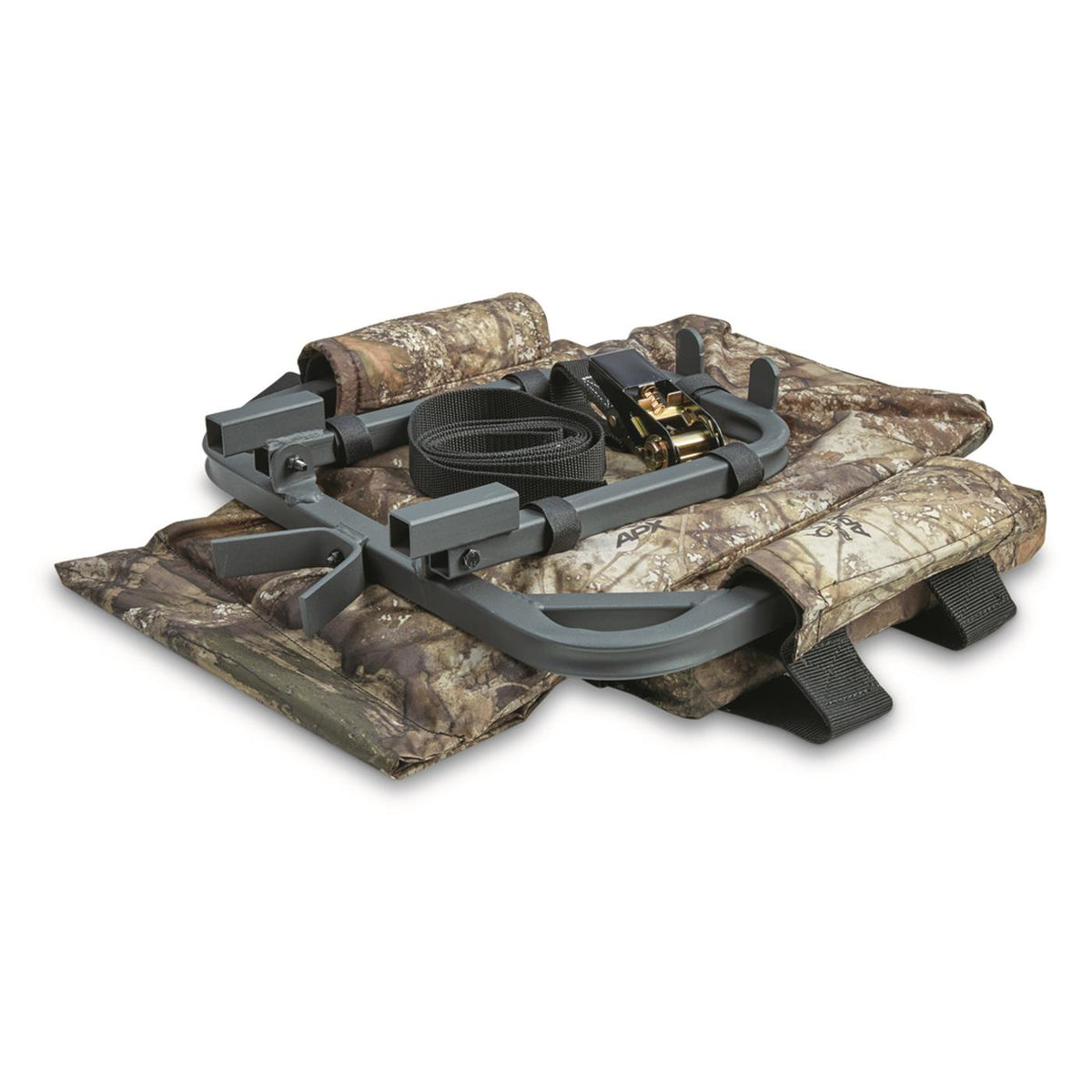 Deluxe Tree Stand Seat for Hunting with Foam Padding & Steel Frame