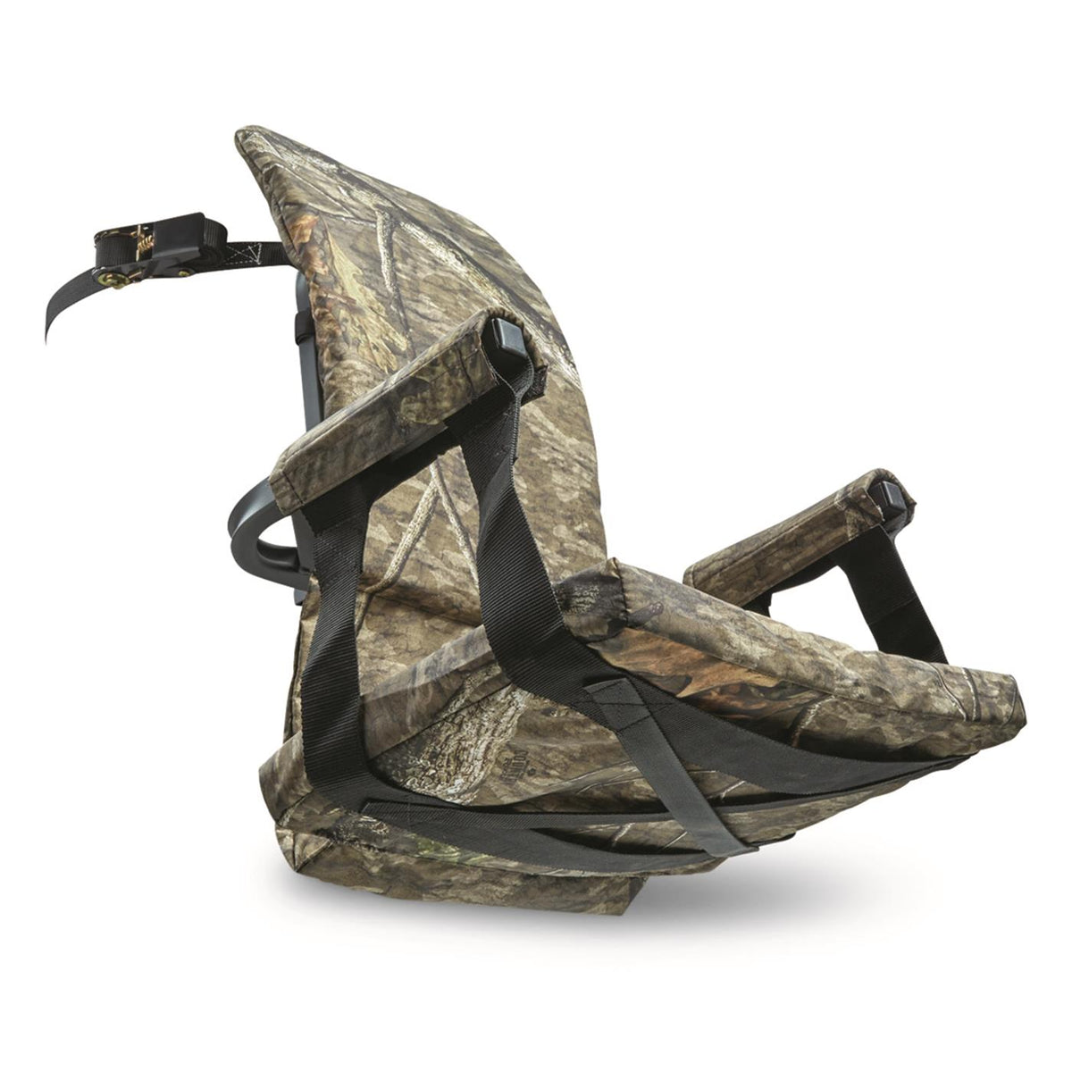 Deluxe Tree Stand Seat for Hunting with Foam Padding & Steel Frame
