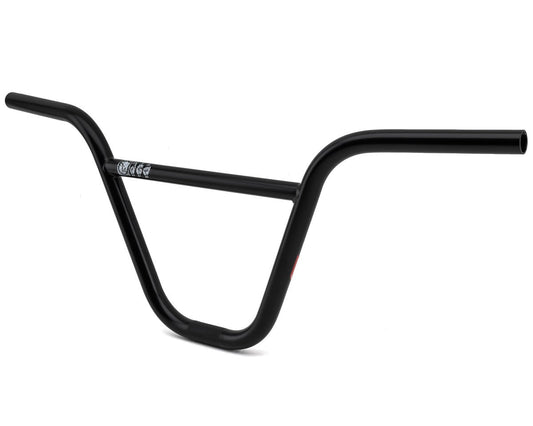 BMX Handlebar - 9.5 Inch Rise, 29 Inch Width, Matte Black Chromoly