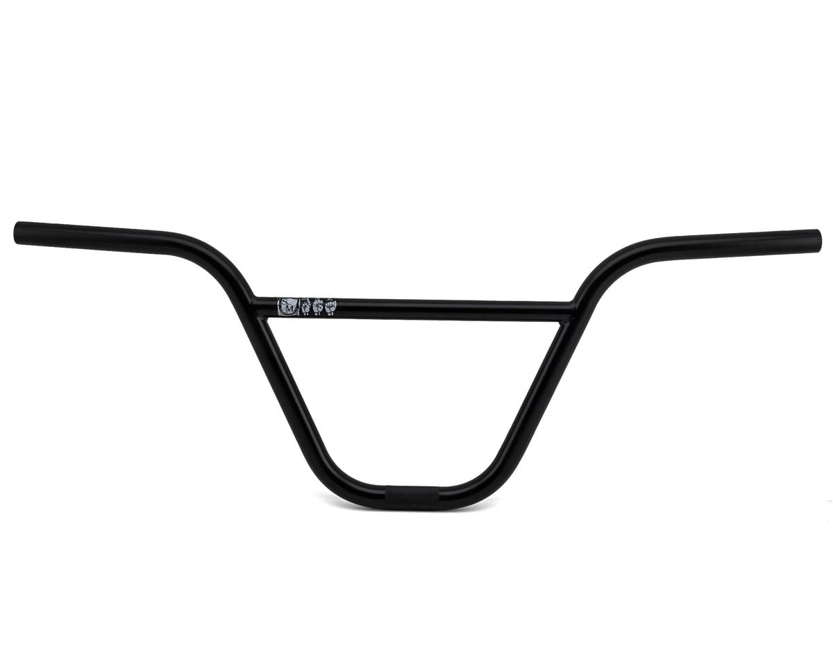 BMX Handlebar - 9.5 Inch Rise, 29 Inch Width, Matte Black Chromoly