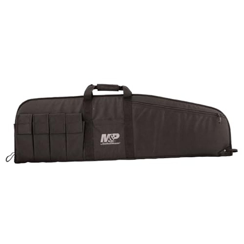 M&P by Smith & Wesson Duty Series Gun Case Padded Tactical Rifle Bag for Hunting Shooting Range Sports Storage and Transport