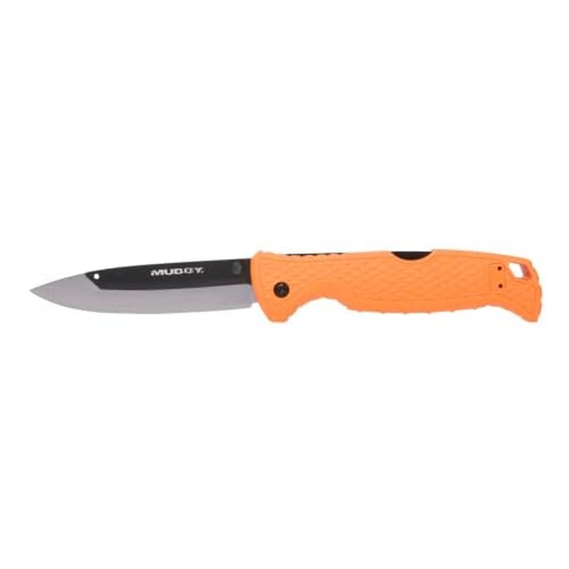 Muddy SWAP Replace-A-Blade Collection - Interchangeable Blade Folding Knives with Durable 420J2 Steel Blades and Slip-Resistant GFN Handle