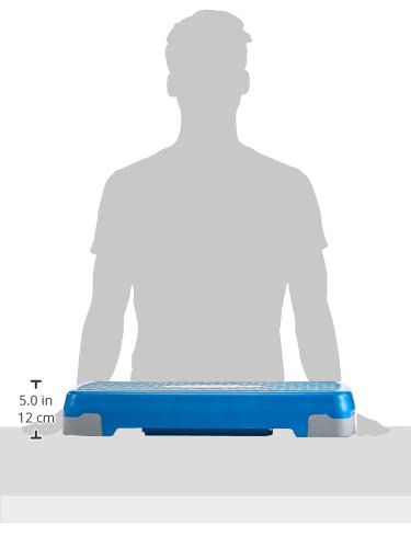 Tone Fitness Aerobic Step, Blue | Exercise Step Platform, Medium