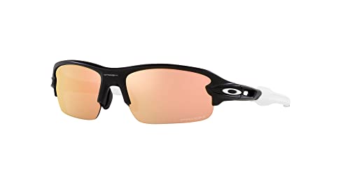 Oakley Youth OJ9008 Flak XXS Square Sunglasses, Matte Primary Blue/Prizm Sapphire, 58 mm