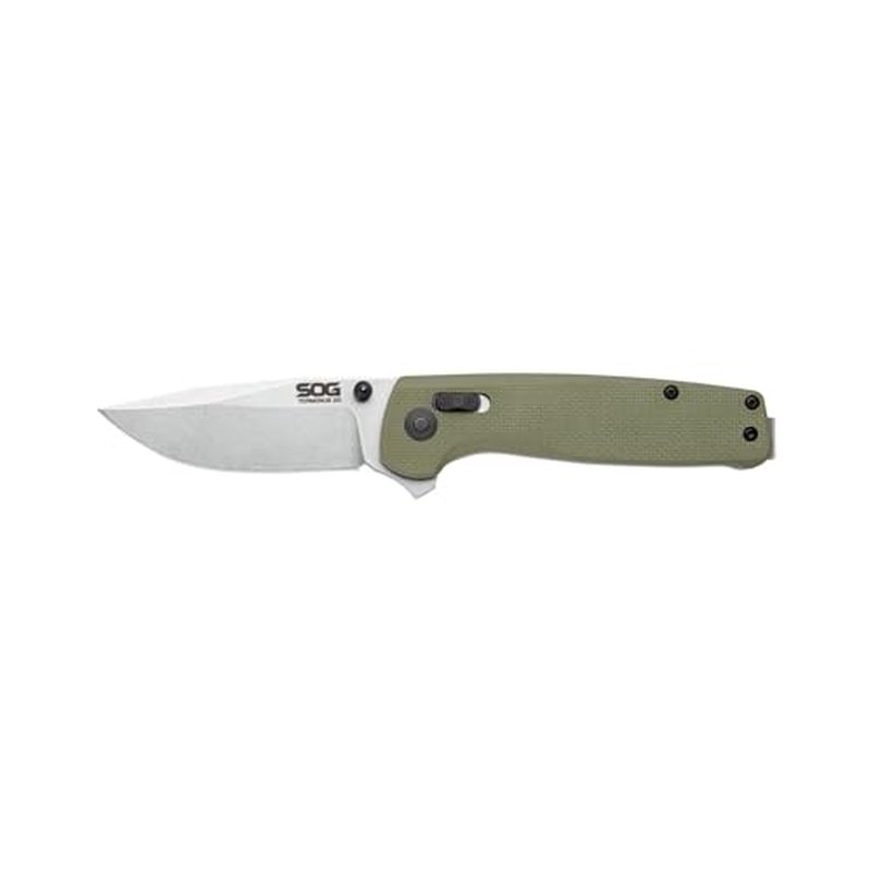 SOG Terminus XR G10 Daily Carry Rugged EDC Ambidextrous Pocket Folding Knives | G10 Handle | Wear-Resistant D2 Steel Blade