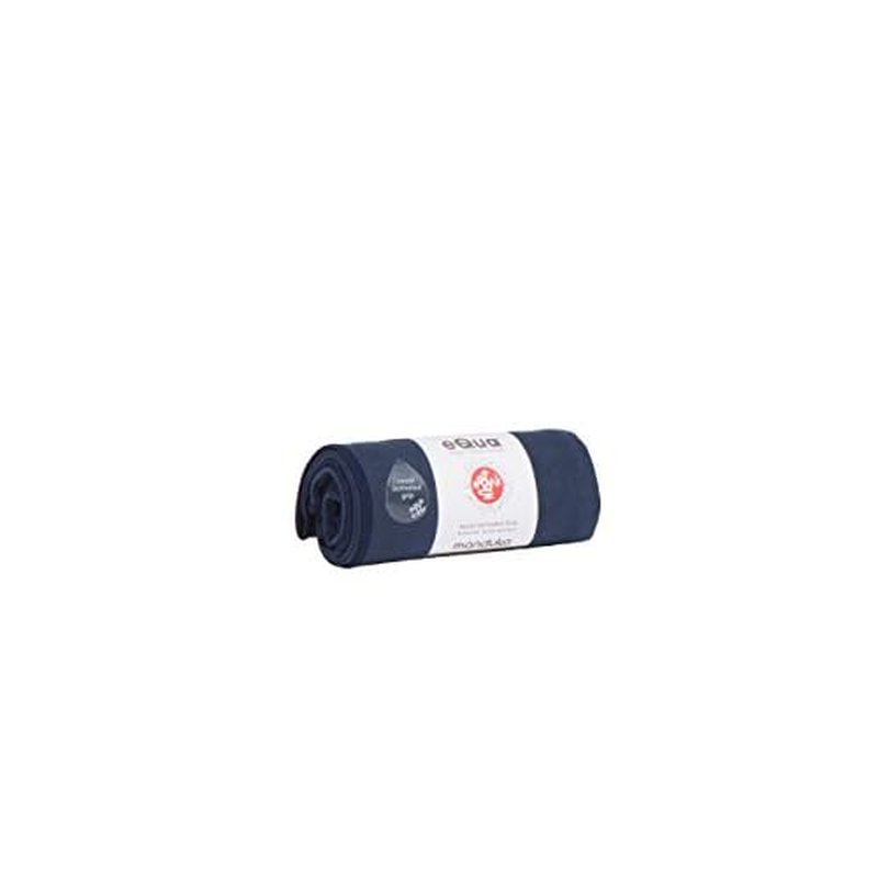 Manduka eQua Hot Yoga Mat Towel - 72" | Instant Moisture Activated Grip | Ultra Soft Microfiber | Quick Dry, Daily Use Ready | Lightweight, Travel Friendly Mat Layer