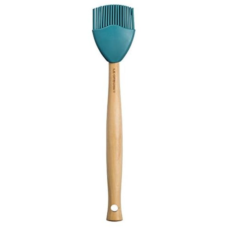 Le Creuset Silicone Craft Series Utensil Set with Stoneware Crock, 5 pc., Caribbean