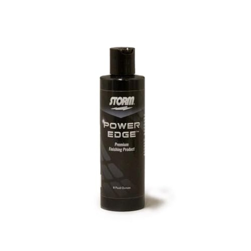 Storm Power Edge Bowling Ball Polish for a Smoother, glossier Finish | Cuts and Polishes in one Step - 8oz Bottle