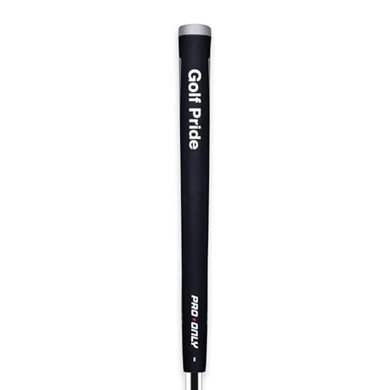 Golf Pride Pro Only Golf Grip - Putter Grip for Hand Placement - All-Rubber Construction for Firm Feel - Traditional Streamlined Shape