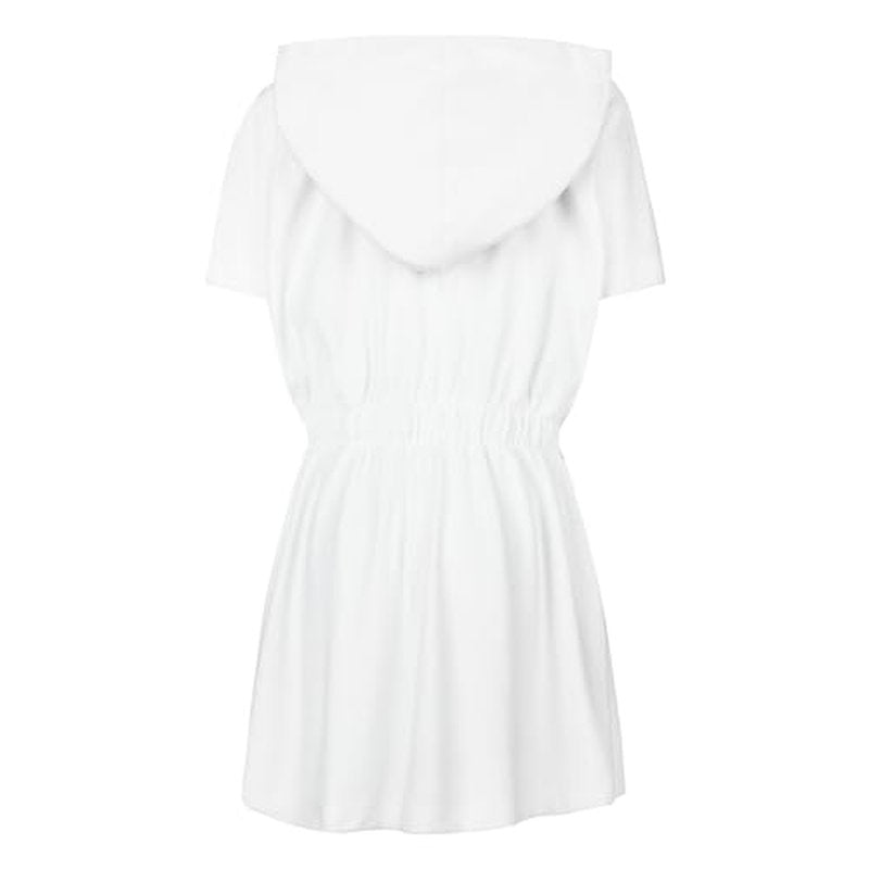 Hurley Girls' French Terry Hooded Coverup Dress