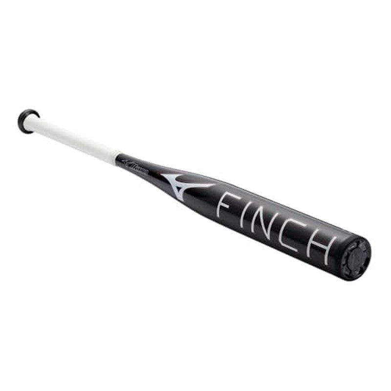 Mizuno Finch Fastpitch Softball Bat (-13) | Womens Aluminum Fast Pitch BAT | BLK Iridescent | 17OZ | 28 INCHES (2800)