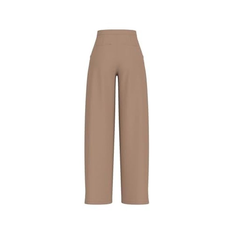 GUESS Womens Eco Olympe Wide Leg Pants