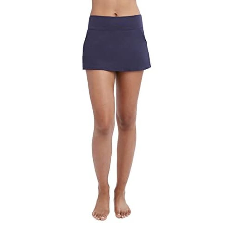 Nautica Women's Standard Skirt ? Quick-Dry, Swim, Tummy Control Skort, Pockets, Volley Shorts