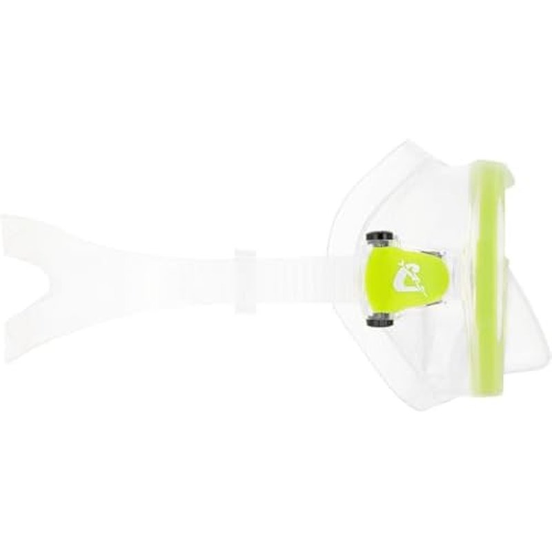 Cressi Single Lens Frameless Scuba Mask & Dry Snorkel for Snorkeling, Scuba Diving, F-Dual & Tao Dry: Designed in Italy