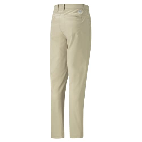 PUMA GOLF Dealer 5 Pocket Pant, Alabaster, 33/34