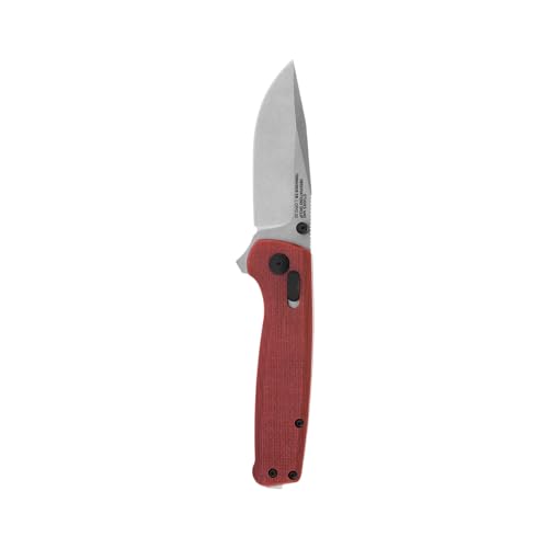 SOG unisex adult Folder Terminus XR G10 Crimson, RED, One Size US