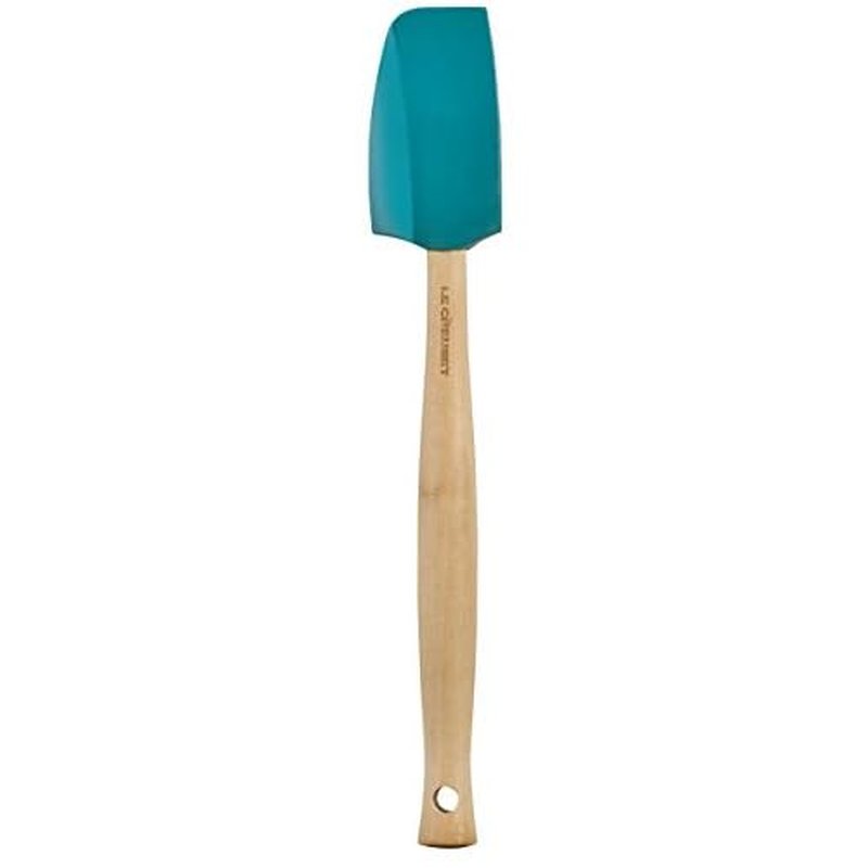 Le Creuset Silicone Craft Series Utensil Set with Stoneware Crock, 5 pc., Caribbean