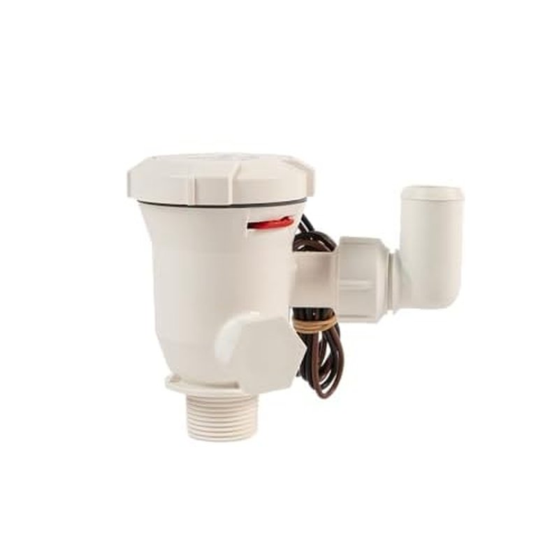 Attwood 5663-4 Tsunami Mk2 1200 GPH Aerator Pump, 12 Volt, 1" NPT Inlet, White