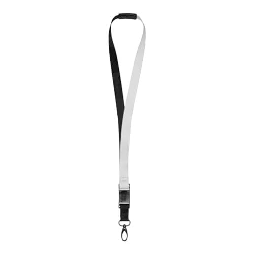 AllStyle By Patel Compatible Lanyard for Keys Lanyard Neck Strap Key Chain for Men Women Cool Neck Lanyards (White & Black)