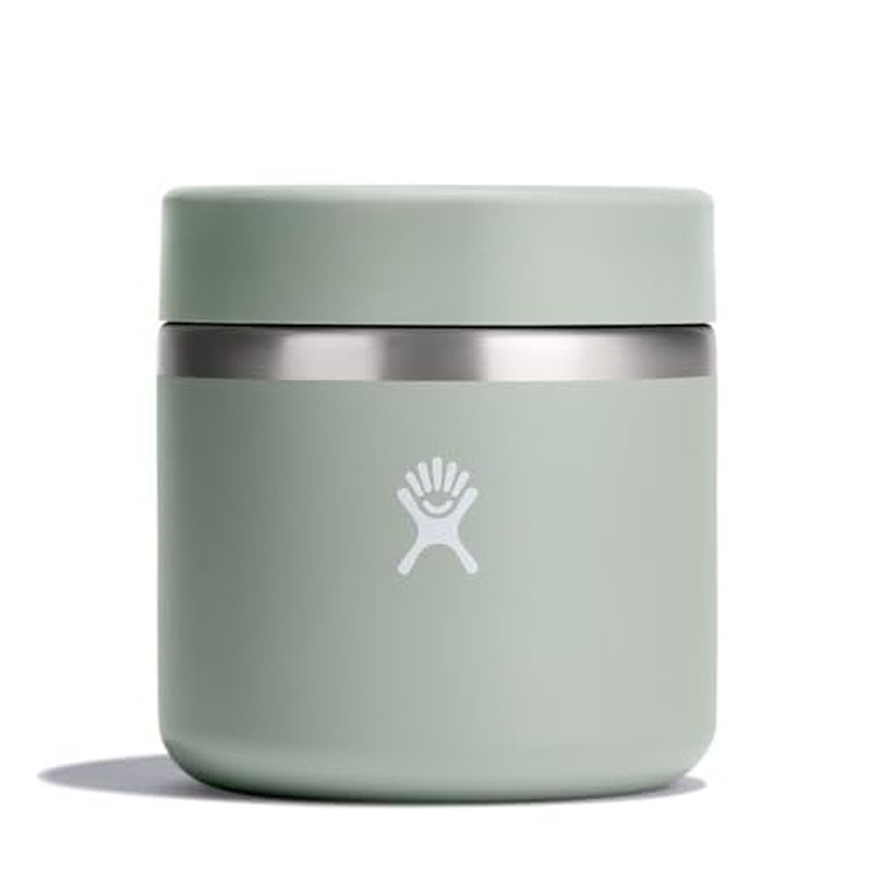 Hydro Flask Food Jar ? Insulated Stainless Steel, Snack Travel Container for Hot Food, Lunch, & Soup 20 Oz Agave Green