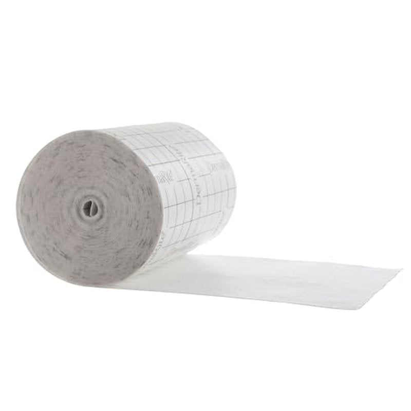 DermaRite's RiteFix Non-Woven Dressing Retention Tape - Hypoallergenic Adhesive, Easy Release S-Curve Liner - 4 in. x 11 yds., 1 Roll