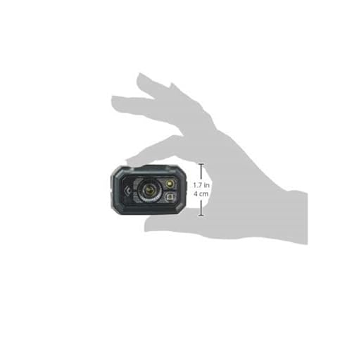 Black Diamond Storm 400 Waterproof Headlamp, Black, Battery Powered