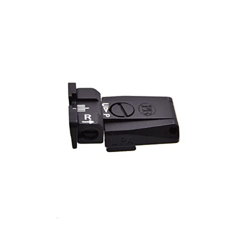 Beretta Adjustable White Dot Configuration Rear Sight Compatible with All 92/96 Combat Series