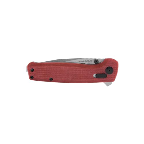 SOG unisex adult Folder Terminus XR G10 Crimson, RED, One Size US