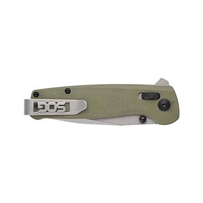 SOG Terminus XR G10 Daily Carry Rugged EDC Ambidextrous Pocket Folding Knives | G10 Handle | Wear-Resistant D2 Steel Blade