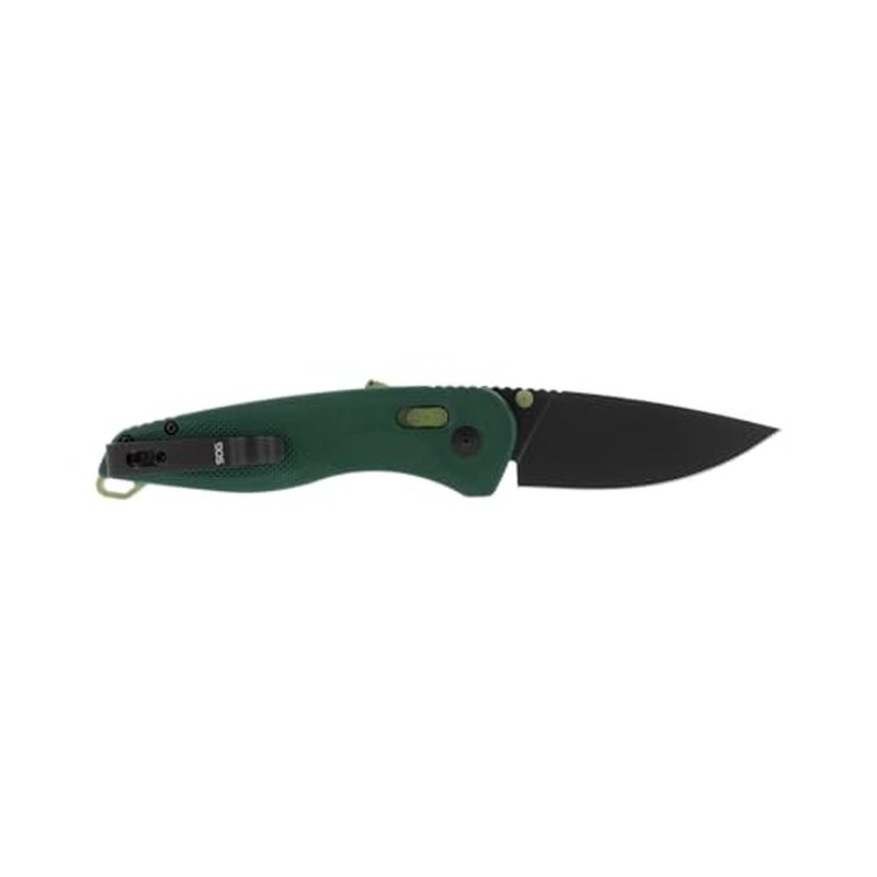 SOG Aegis AT Ambidextrous Outdoor Pocket Easy to Carry Folding Knives | CRYO D2 Stainless Steel Blade | AT-XR Lock