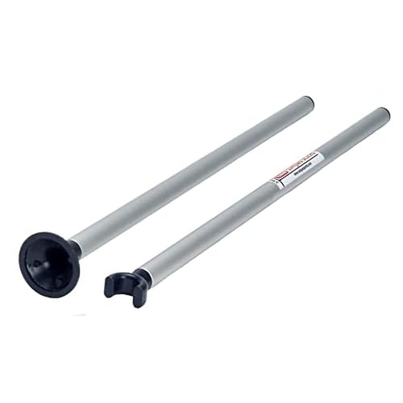Tourna Single Sticks for Tennis, Portable Design, Chrome