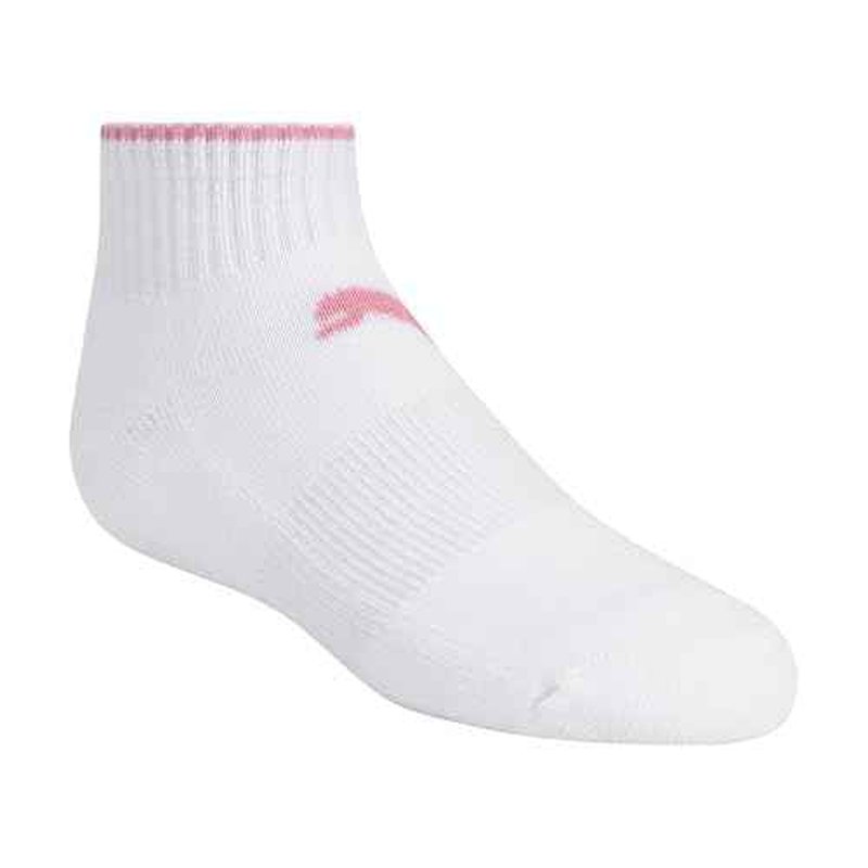 PUMA Girls' Quarter Crew Cushioned Arch Support Socks (8-Pack)