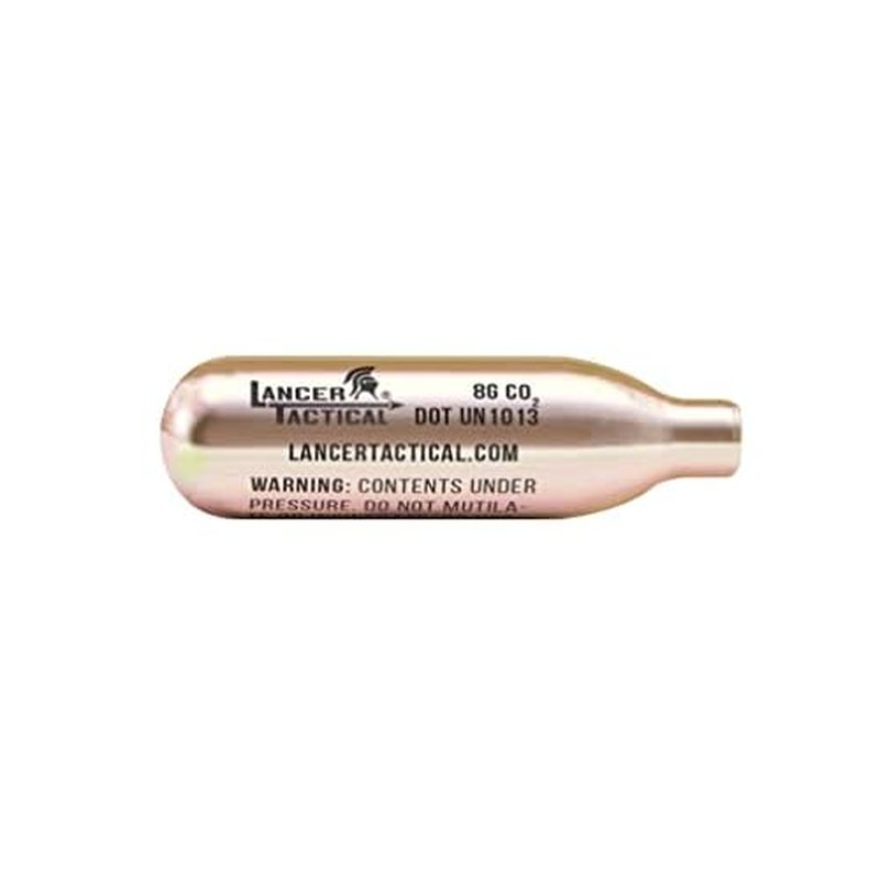 Lancer Tactical 8g CO2 Cylinder Cartridge Charger for Kitchen Use, Pepper Gun, Seltzer Water/Soda Chargers, Airsoft, Air Gun, (5 Count -30 Count)