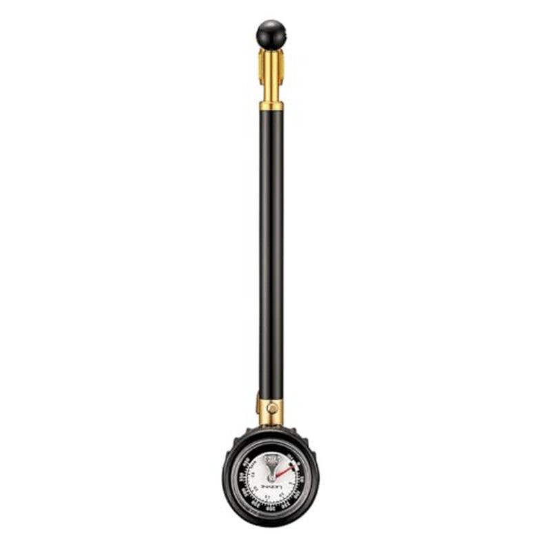 LEZYNE Shock Drive Bicycle Hand Pump, High Pressure 400psi Shock Pump, Portable, Mountain & Road Bike Pump