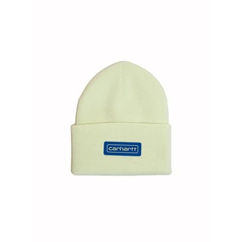 Carhartt Mens Knit Logo Patch Beanie