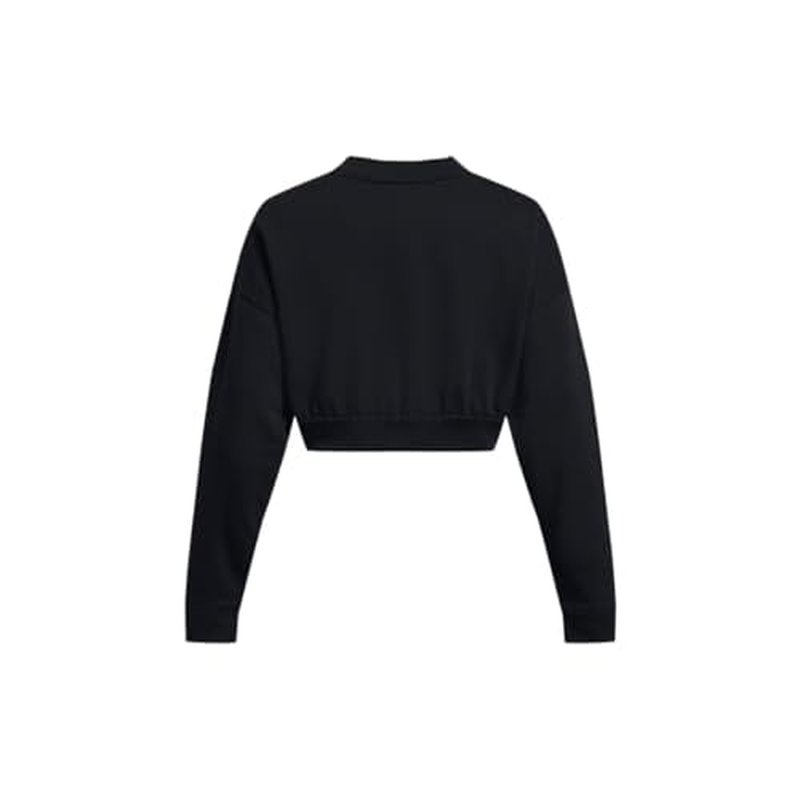 Under Armour Women's Rival Terry Oversized Cropped Crew Neck Sweatshirt