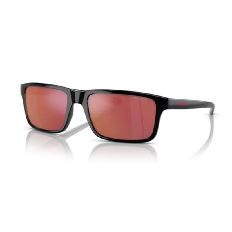 ARNETTE Mwamba AN4322 Rectangle Sunglasses for Men +BUNDLE with ACCESSORY EYEWEAR KIT