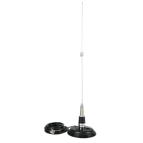 Retevis GMRS Antenna, NMO Antenna, 32-inch 462-467Mhz, Spring Magnetic Base with 16ft RG-58U Coaxial Cable,for Retevis RT97 RA86,Compatible with Midland MXT275 Cobra GMRS Radio(1Pack)