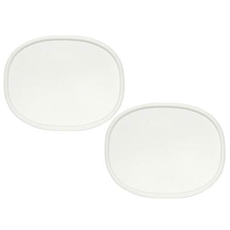 Corningware F-12-PC 1.5qt Oval French White Lid (2-Pack)