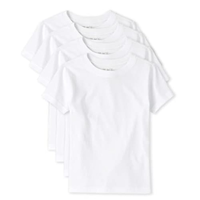 The Children's Place Boys' Short Sleeve Undershirt